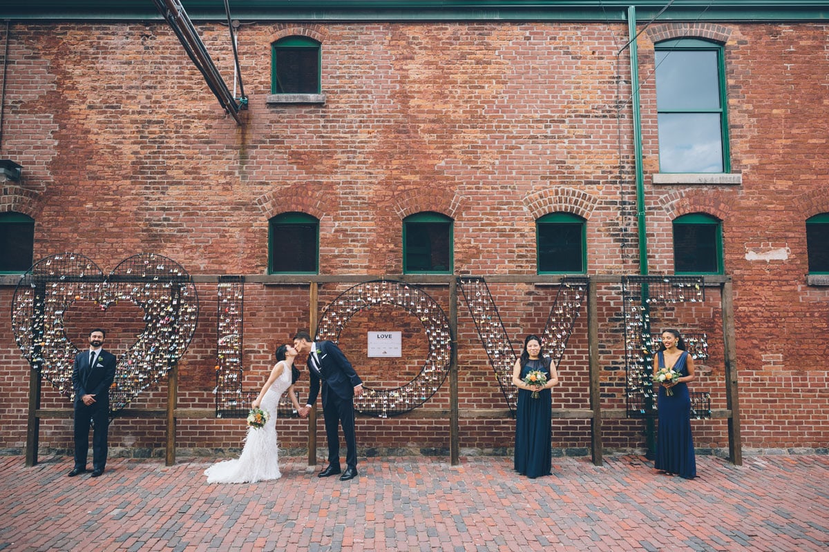 Distillery District Wedding